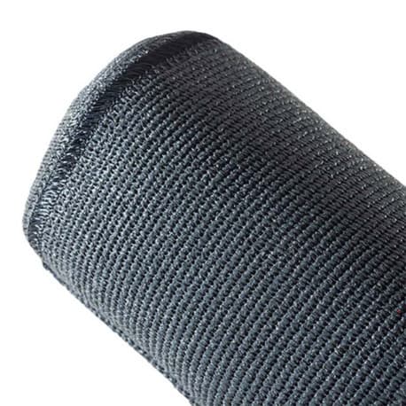 Brise-vue Toile en Polyéthylène Anthracite L. 5 x H. 1,5 m 70% Occultant