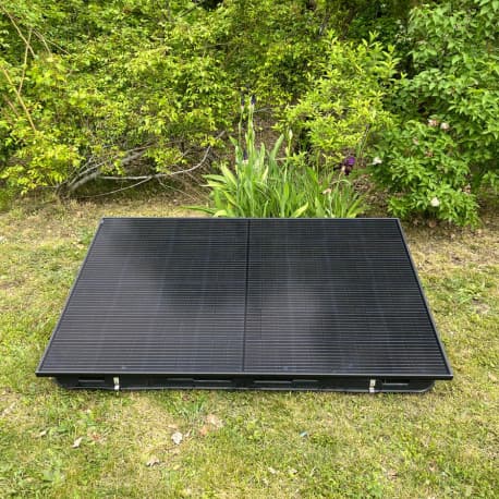 Station Solaire 1 Panneau Plug And Play 400 Wc En Kit