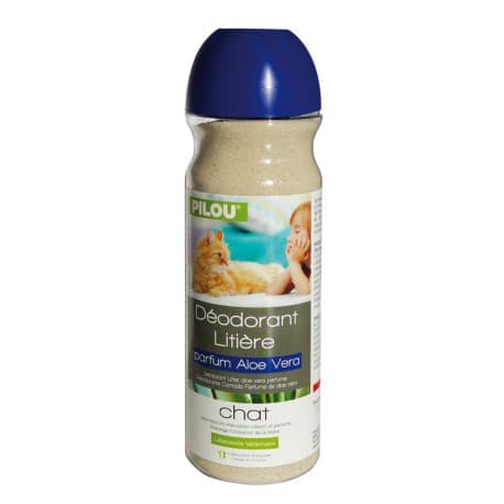 Désodorisant pour Litière Chat Parfum Aloé Véra 750g