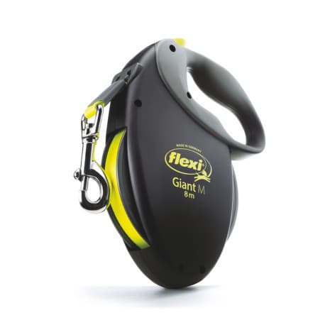 Laisse Sangle Flexi GIANT à Enrouleur pour Chiens 25kg – 8 m
