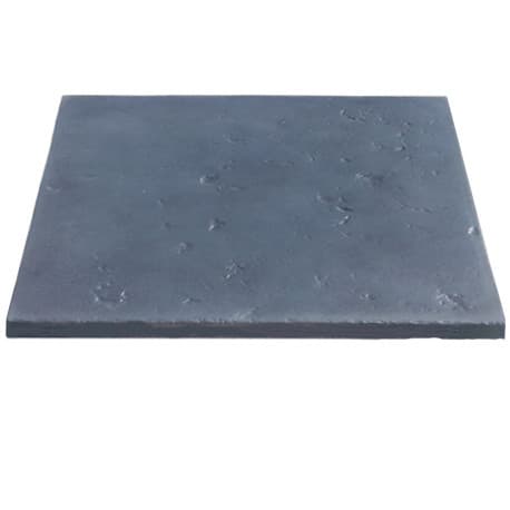 Dalle de terrasse aspect pierre adoucie - Pierre reconstituée anthracite