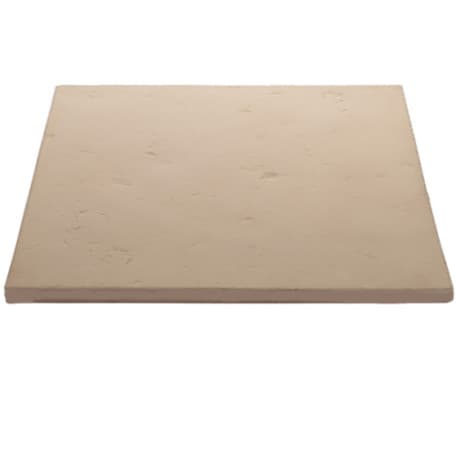 Dalle en pierre reconstituée effet lisse patiné ocre