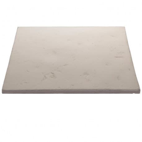 Dalle de terrasse aspect lisse patiné blanc en Pierre reconstituée