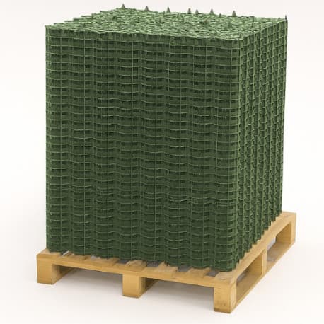 Palette 5,6 m² Dalles à engazonner 47 x 47 x 3,9 cm – Résistance : 400 T / m²