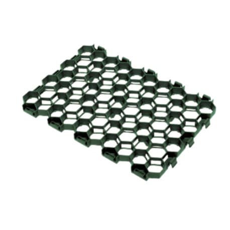 Dalle à engazonner Vert Foncé 54,5 x 38 x 3,2 cm – Résistance : 170 T / m²