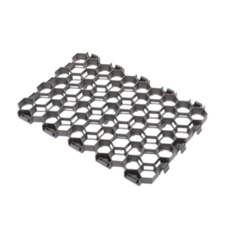 Dalle à engazonner Anthracite 54,5 x 38 x 3,2 cm – Résistance : 170 T / m²