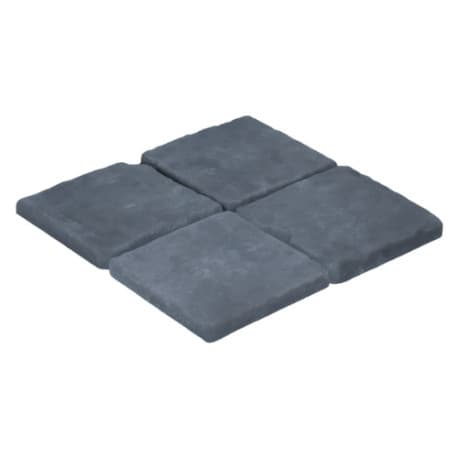 Pavé en pierre reconstituée 16 x 16 x 1.8cm – coloris anthracite