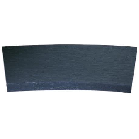 Margelle de Piscine en Pierre ReconstituĂ©e Courbe Aspect Schiste â 54 x 25 x 4 cm