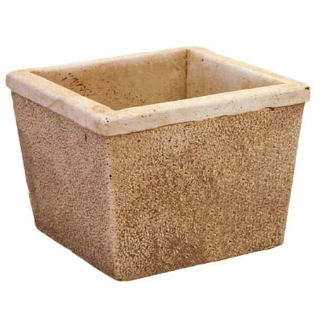 Jardinière en Béton Carrée 31 x 31 x 23,3 cm