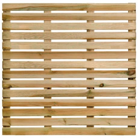 Dalle en Bois Pin Sylvestre pour Terrasse 100 x 100 x 2,8 cm