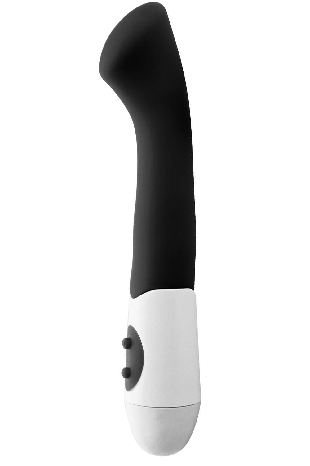 Vibromasseur noir tĂȘte plate spĂ©cial point G