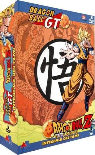 Dragon Ball Z (9 Films) + DB (1 Film) + DB GT (1 Film) Partie 2 5 DVD