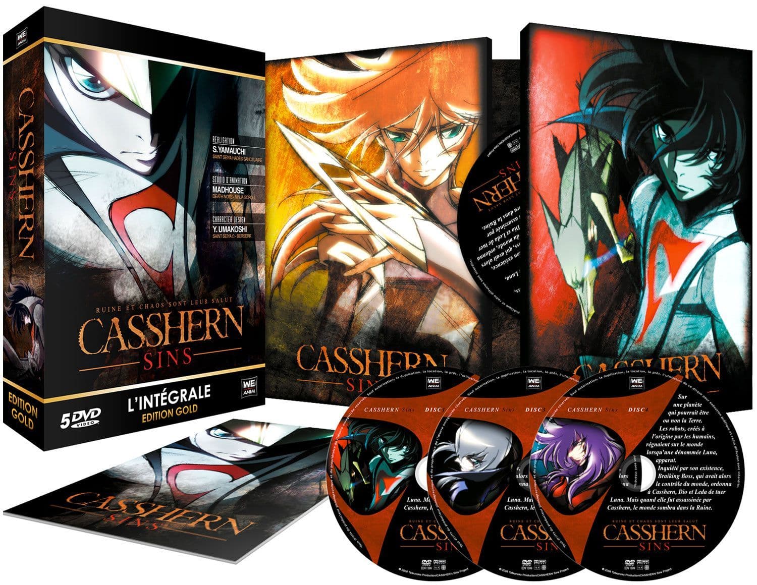 Casshern Sins - Intégrale - Coffret DVD + Livret - Edition Gold