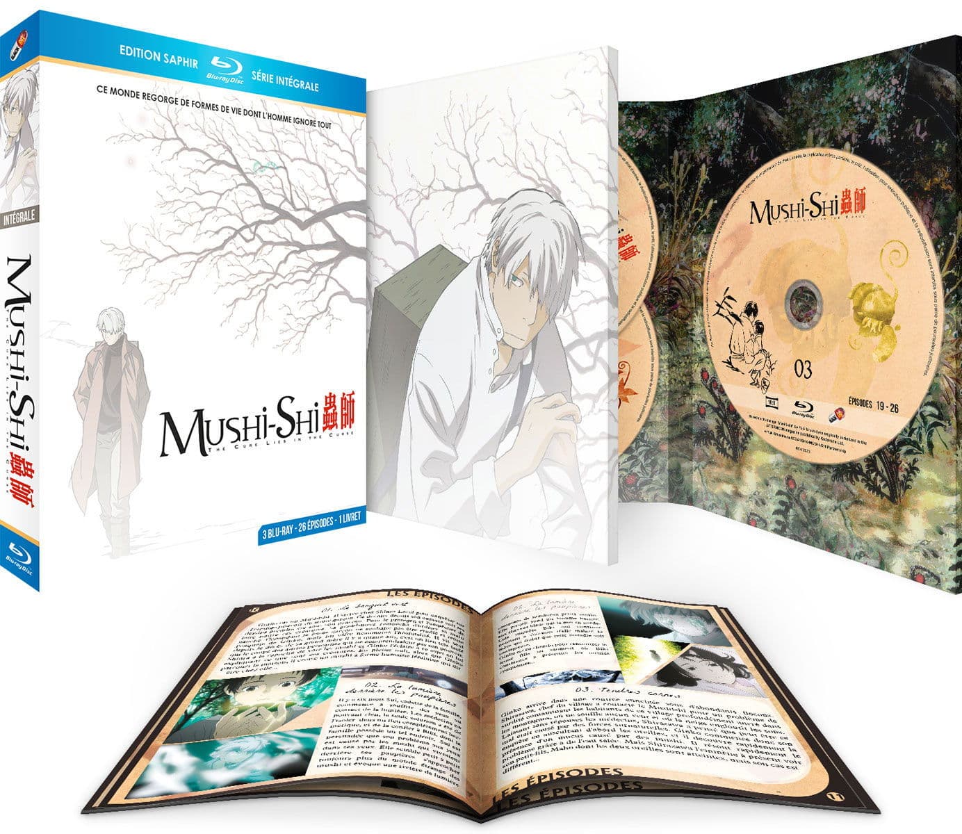 Mushishi - Saison 1 - Coffret Blu-Ray + Livret - Edition Saphir