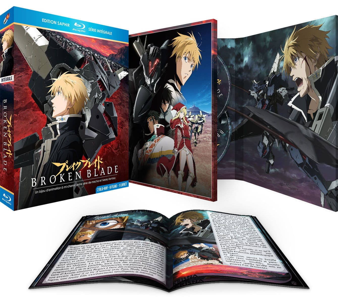 Broken Blade - Intégrale - Coffret Blu-Ray + Livret - Edition Saphir
