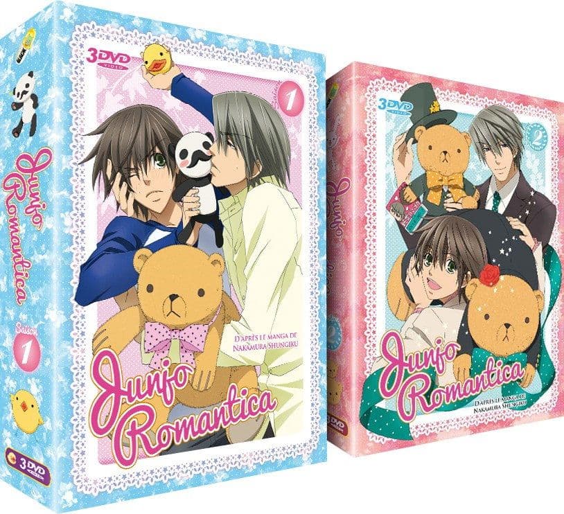 Junjô Romantica - Intégrale des Saisons 1 et 2 - Pack 2 Coffret DVD