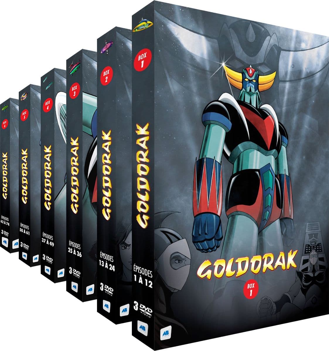 Goldorak - Intégrale - Pack 6 coffrets DVD - Version non censurée