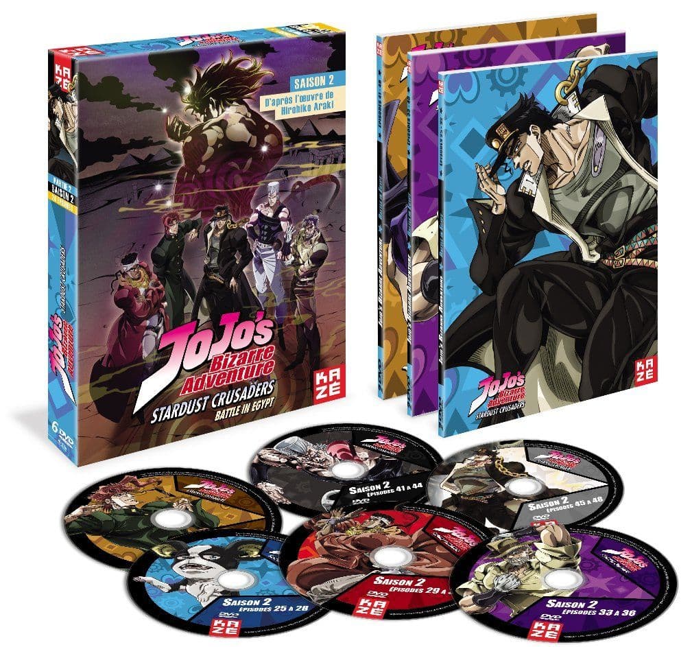 Jojo's bizarre adventure - Saison 2 - Partie 2 - Coffret DVD
