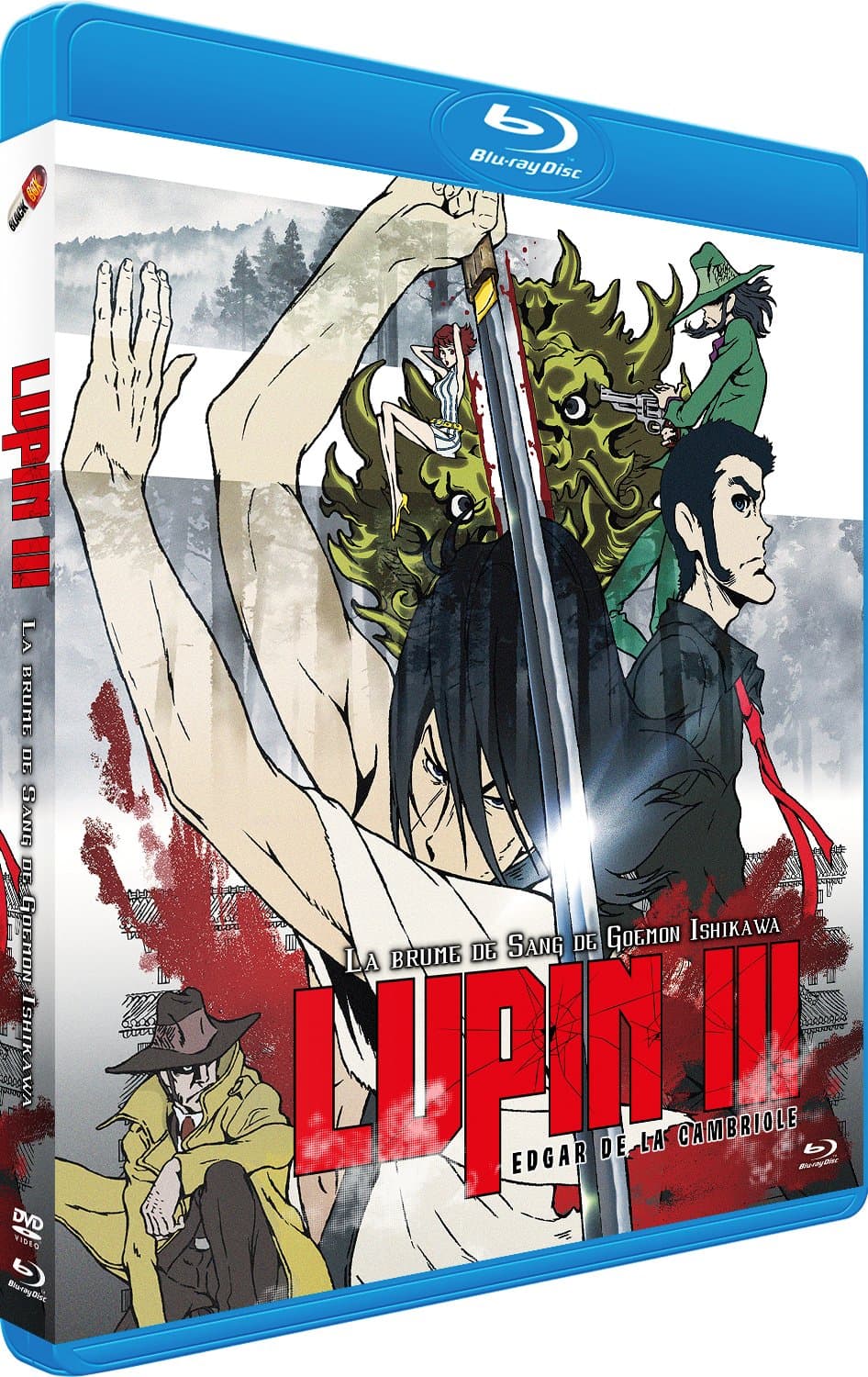 Lupin 3 : La brume de Sang de Goemon Ishikawa - Film - DVD + Blu-ray