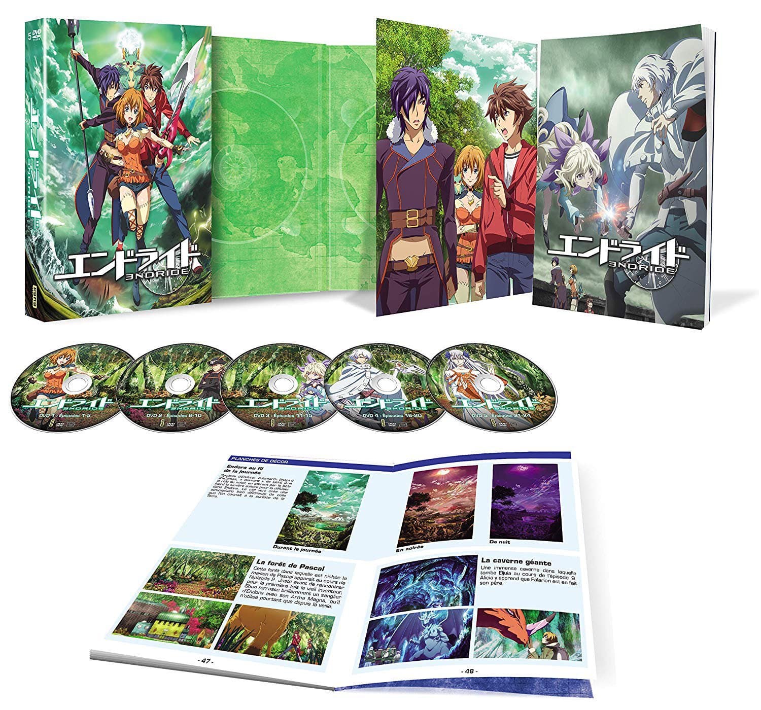 Endride - Intégrale - Coffret DVD + Livret