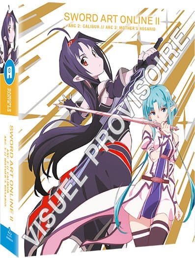 Sword Art Online II - Arc 2 et 3 : Calibur et Mother's Rosario - Bluray