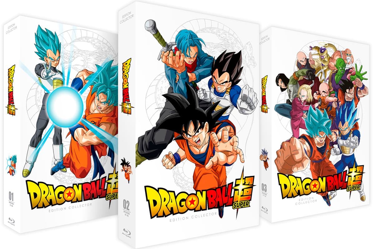 Dragon Ball Super - Intégrale - Collector - Pack 3 Coffrets A4 Blu-ray