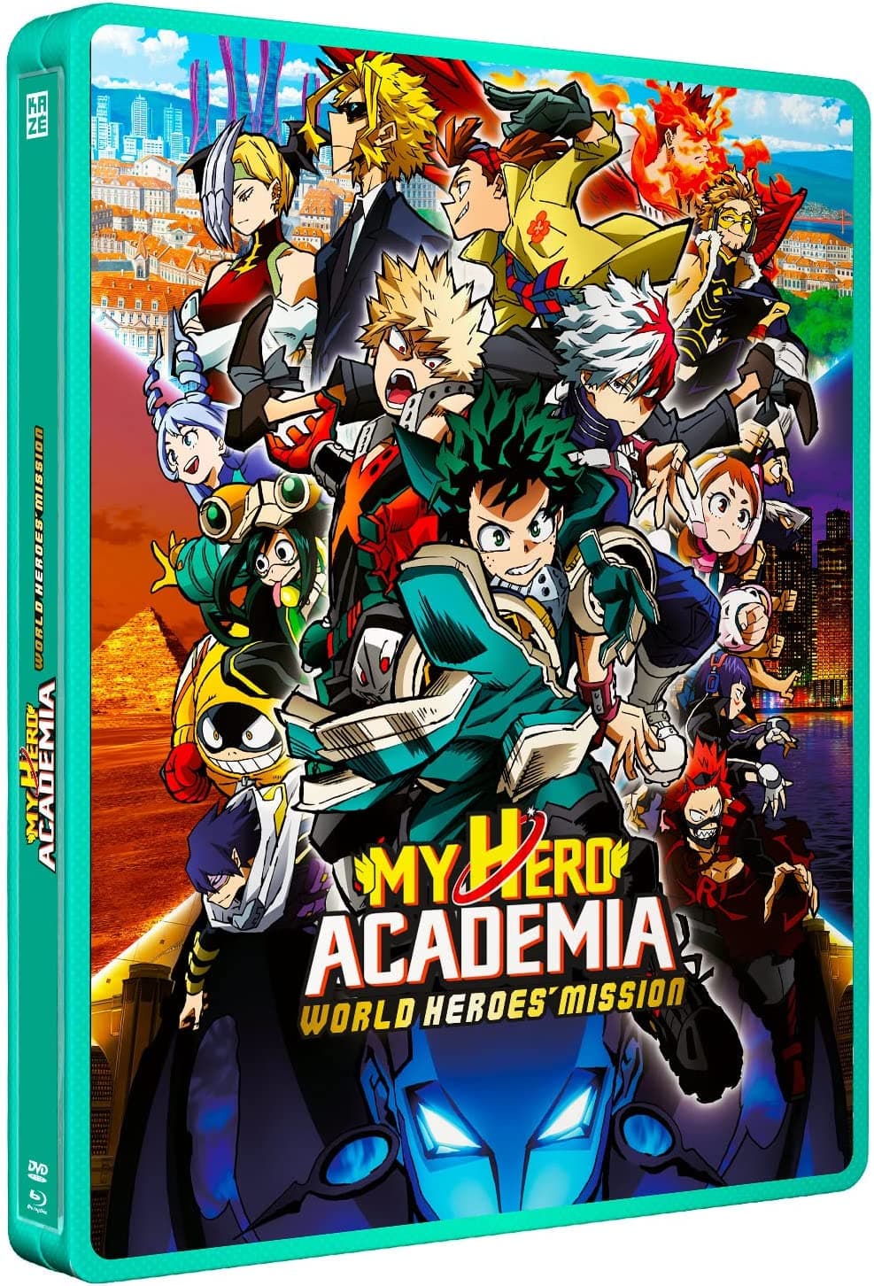My Hero Academia - Film : World Heroes' Mission - SteelBook - BR + DVD