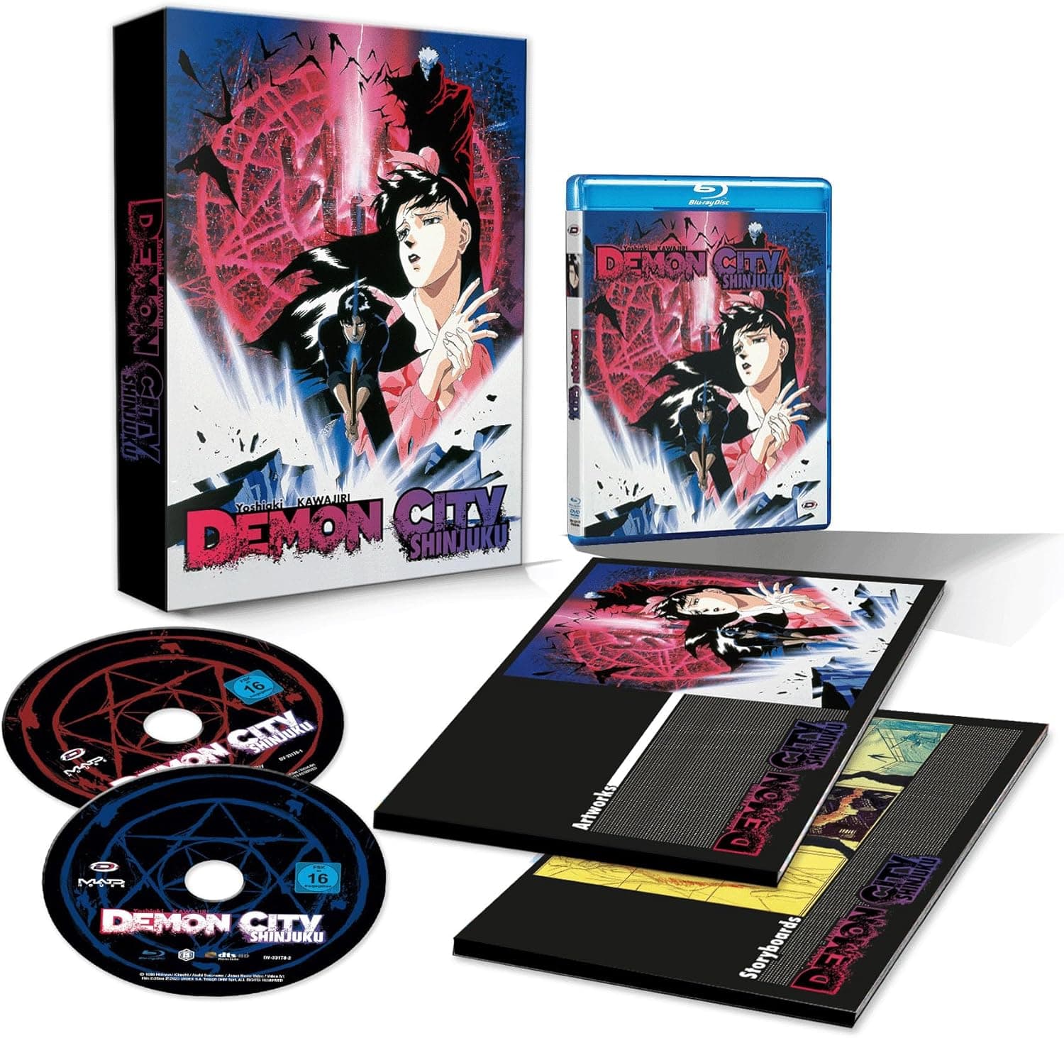 Demon City Shinjuku - Intégrale - Limitée - Coffret A4 Blu-ray + DVD