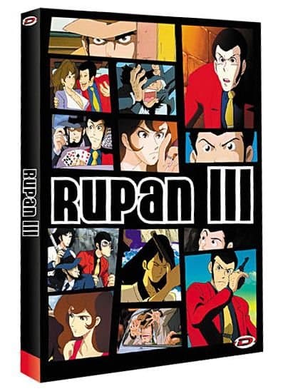Lupin The Third (Rupan III) - Pack 6 films - DVD