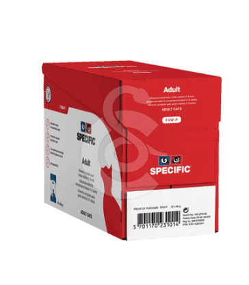 Specific fxw-p adult sachet repas. 12 sachets de 85 g