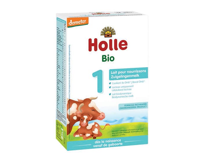 HOLLE Lait pour Nourrisson 1 - De 0 Ă 6 mois - 400 g