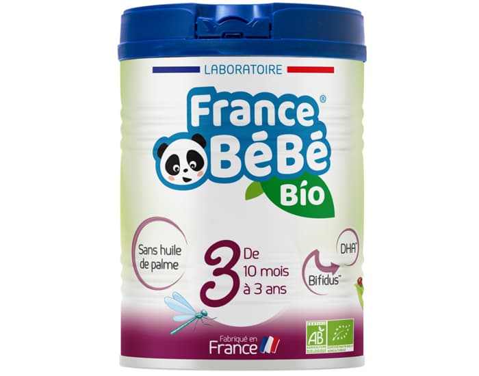 FRANCE BEBE BIO Croissance 3 - dès 12 mois - 800g