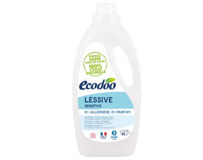 ECODOO Lessive Sensitive 0% Bidon de 2 L