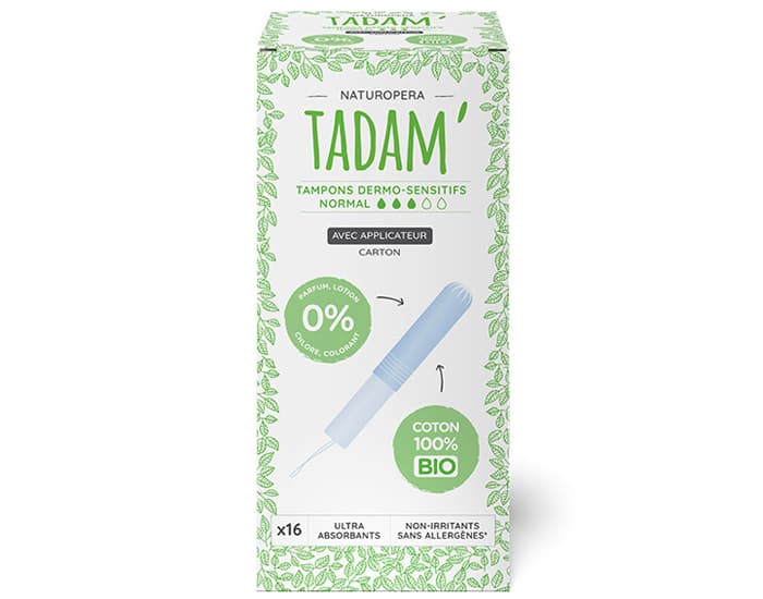 TADAM Tampons avec Applicateur Normal
