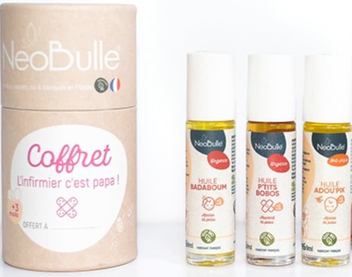 NEOBULLE Coffret d'Urgence - L'Infirmier C'est Papa - Dès 3 mois