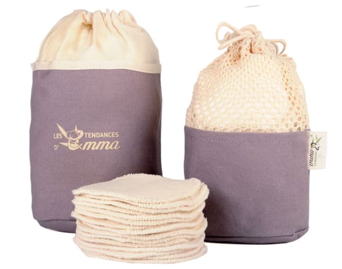 LES TENDANCES D'EMMA Kit Eco Belle Trousse - Bambou Ecru