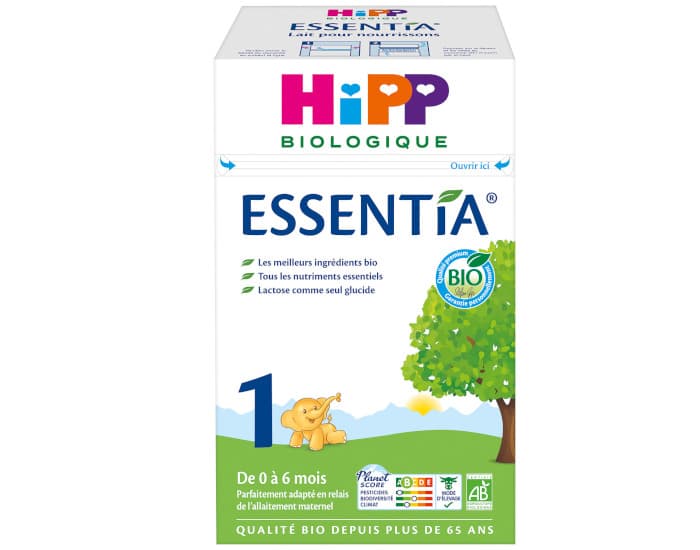 HIPP Lait pour Nourrissons Essentia - 1er Age - 600 g