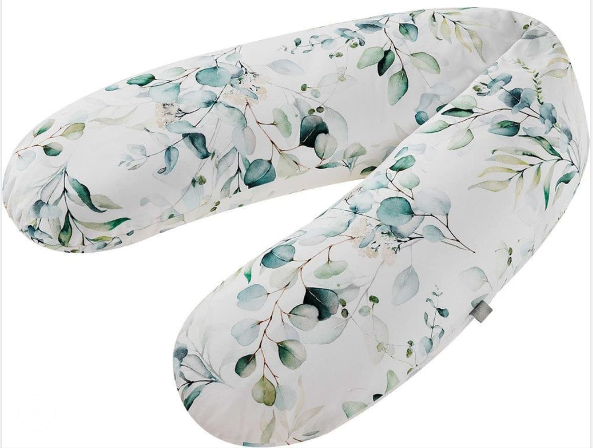 ROTHO Coussin d'Allaitement Multi - 190 x 35 cm Natural Leaves