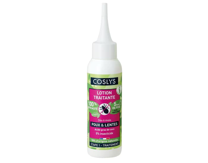 COSLYS Lotion Traitante Anti-Poux - Dès 6 mois - 100 ml
