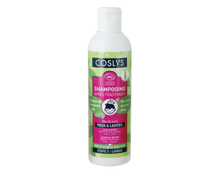 COSLYS Shampooing Anti-Poux Après Traitement - Dès 3 ans - 230 ml