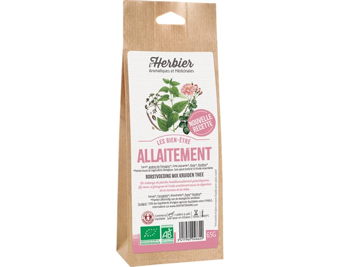L'HERBIER DE FRANCE Tisane d'Allaitement - 65 g - NOUVELLE RECETTE