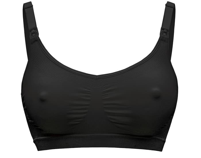 MEDELA Soutien-Gorge de Grossesse et d'Allaitement Respirant Keep Cool - Noir S