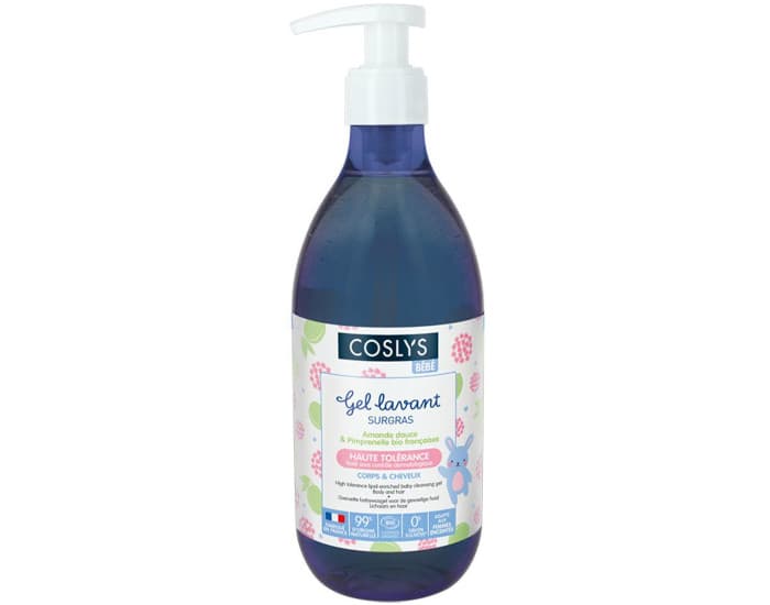 COSLYS Gel Lavant Surgras Bébé - 500 ml