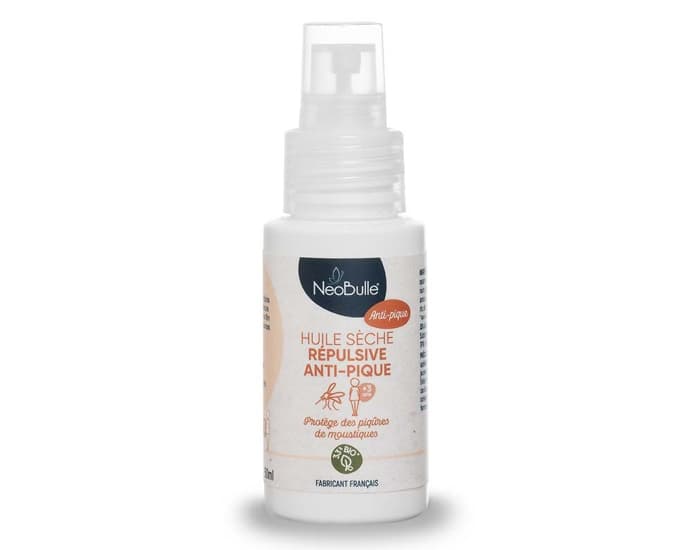 NEOBULLE Huile Sèche Répulsive Anti-Pique - Dès 3 ans - 50 ml