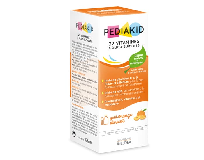 PEDIAKID 22 Vitamines et Oligo-éléments - Dès 6 mois 250 ml