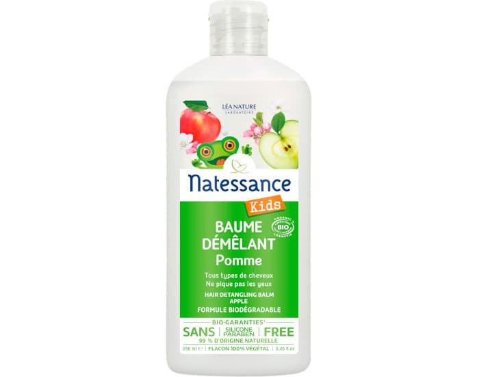 NATESSANCE Baume Démêlant Kids Pomme - 250ml