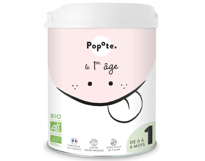 POPOTE Lait infantile 1er âge Bio - 800g - Dès la naissance