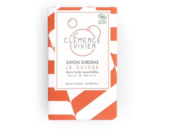CLĂMENCE et VIVIEN Savon Ă Froid Le Suisse - 100 g