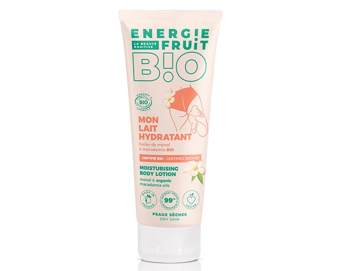 ENERGIE FRUIT Lait Corps Hydratant Monoï Bio - 200 ml