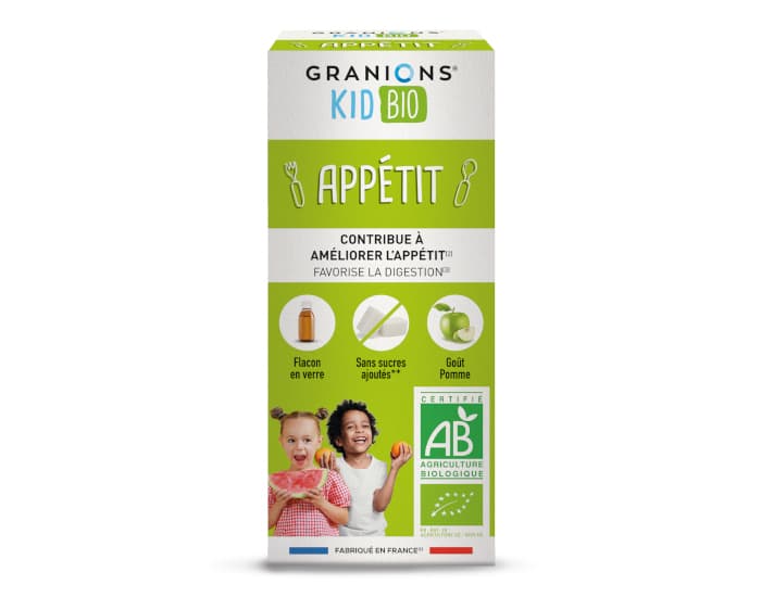 GRANIONS KID BIO Appétit - Dès 3 ans - 125 ml